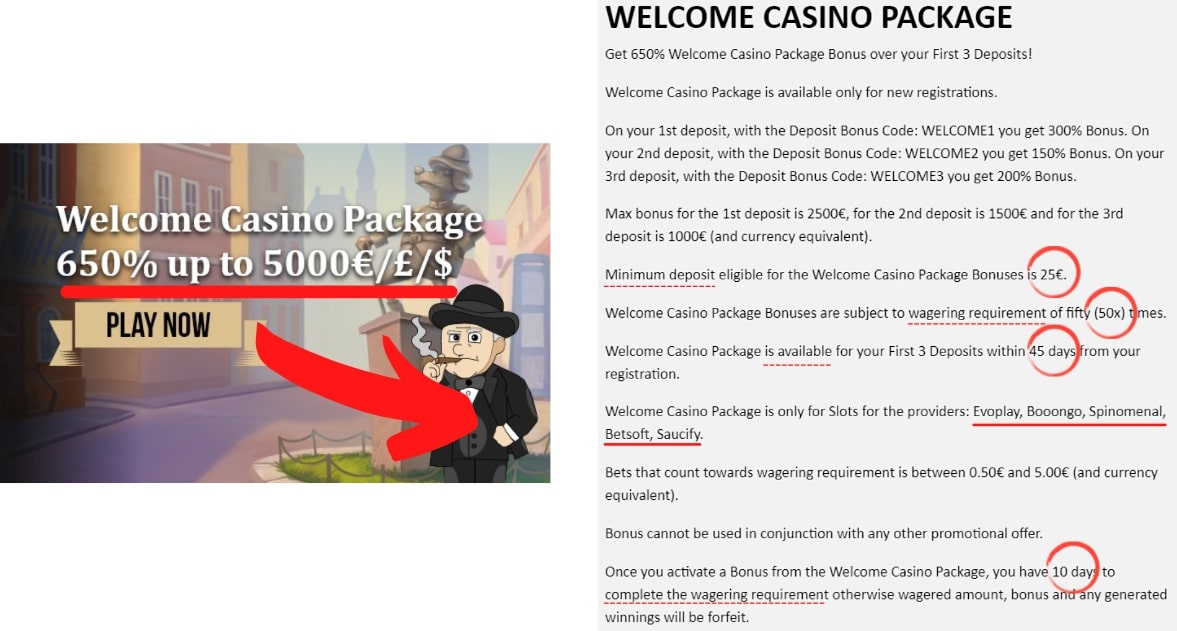 offre de bienvenue casino en ligne