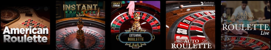 Roulette sur le casino avec €1 dépôt